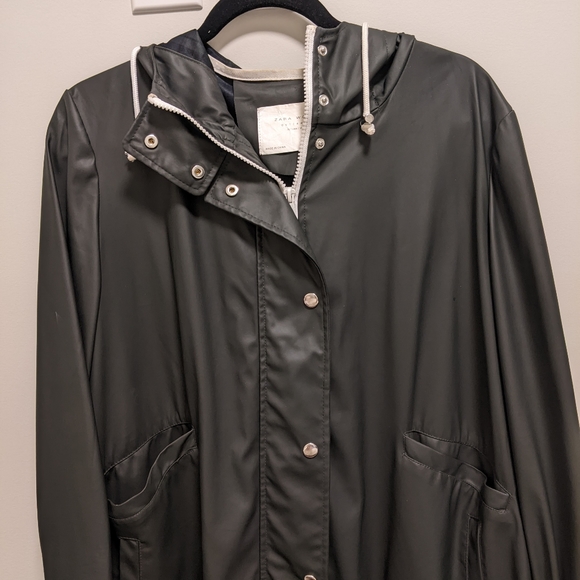 Zara | women's faux leather black jacket - Picture 2 of 7